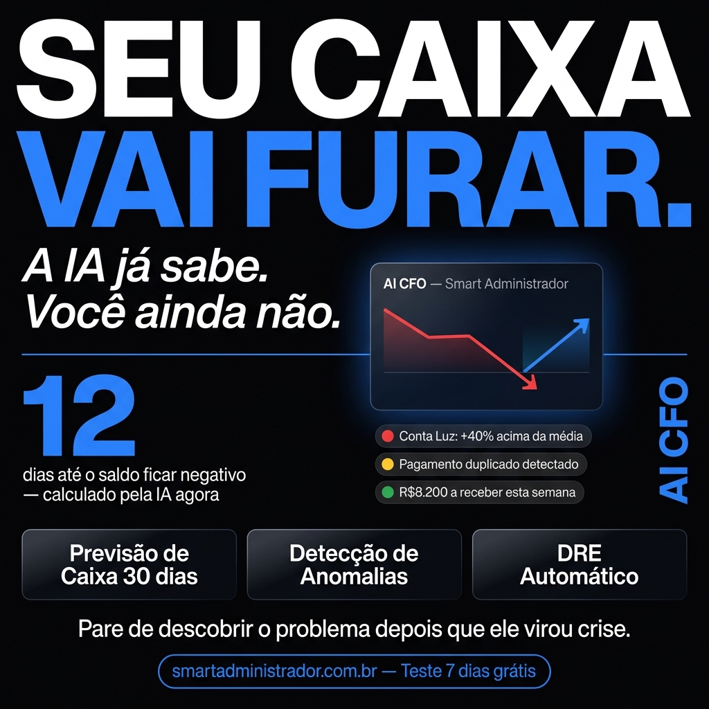 AI CFO — Previsão de caixa e detecção de anomalias financeiras